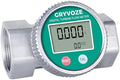 1.5" Waterproof Water Flow Meter, Irrigation, Pool & Liquids by GRYVOZE