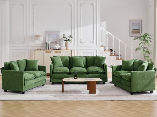 Cloud 3 Pieces Sofa Set, 2+2+3 Seater Couch, Modern Sofas Sets by HOCAT