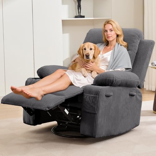 Garvee Oversized Swivel Recliner Chair - Image 3
