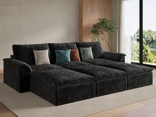 EASE MOOSE Boneless Sectional Couch by EASEMOOSE