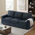 84" Chenille 3-Seat Sofa w/Comfortable Back Cushions by ACMEASE