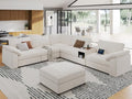 EASE MOOSE L Shape Sectional Modular Sofa, Oversized Modular Cloud Sofa by EASEMOOSE