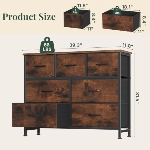 Fabric Dresser for Bedroom - Image 3