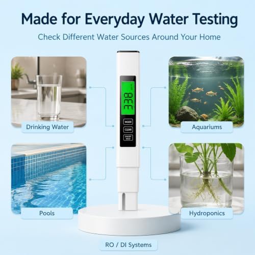 3 in 1 TDS Meter, EC/TDS/Temperature, Water Tester - Image 6