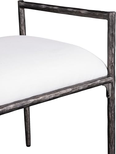 Meridian Furniture 22051Cream Axis Collection Modern | Contemporary Bench - Image 6