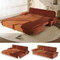 94.5" Sleeper Sofa Bed King Size, 3in1 Convertible Corduroy Couch by UPYOOE