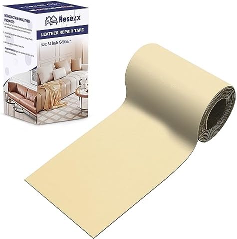 Leather Repair Patch Tape Kit, Self Adhesive Leather Repair by Besezx