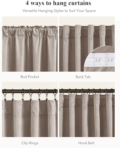 StangH Camel Beige Velvet Curtains Extra - Image 2