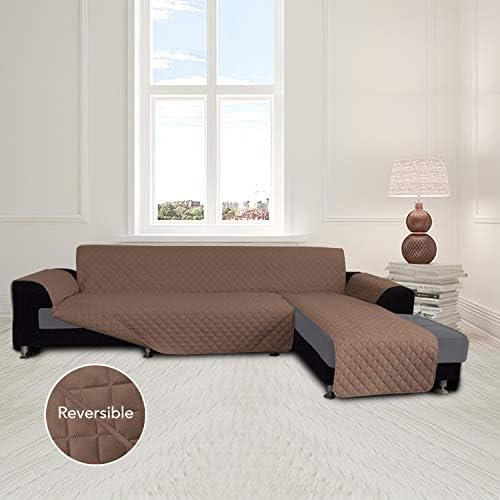 Easy-Going Reversible L-Shape Sectional Couch Cover - Image 2