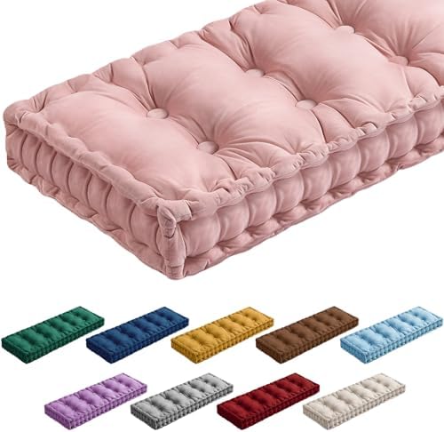 Threehoney Velvet Bench Cushion by Threehoney
