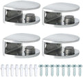Alise Glass Shelf Brackets Chrome, Holders by Alise