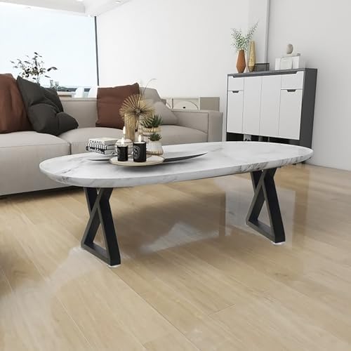 16 Inch Metal Bench Coffee Table Legs, Heavy Duty End Table Legs - Image 6