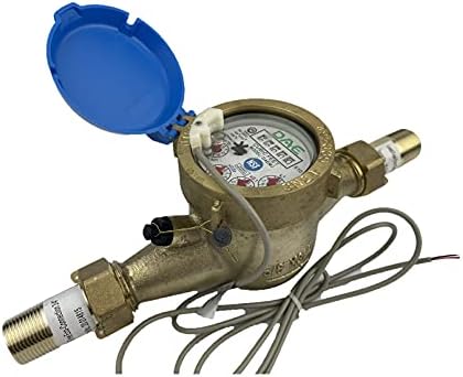 DAE MJ-75f NTEP NSF61 Non Lead Potable Water Meter, 3/4" NPT Couplings by DAEControls