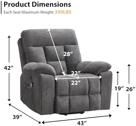 EBELLO Power Lift Recliner Chair - Image 2