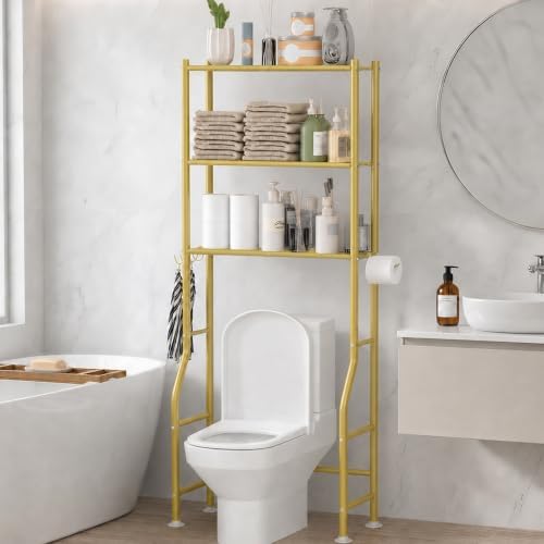 GloTika 3-Tier Over Toilet Storage by QualityHomewareTimlessComfort