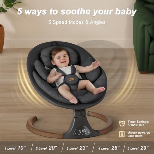Monamii Baby Swings for Infants - Image 4