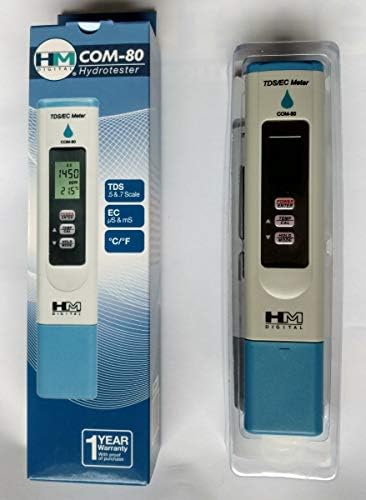 HM Digital COM-80 Electrical Conductivity and Total Dissolved Solids Hydro - Image 4