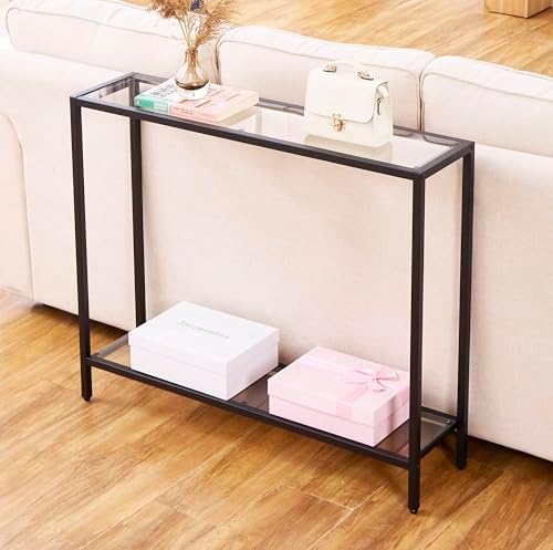 MAJARO Small Modern Console Table by MAJARO