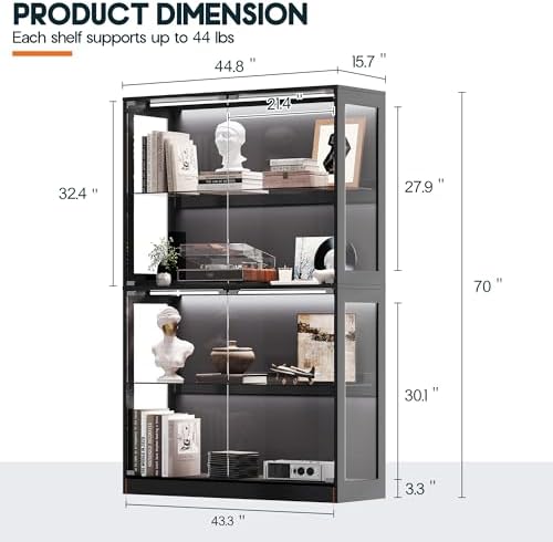 AMERLIFE 45-Inch RGB Display Cabinet - Image 2