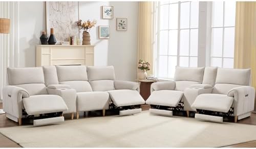 ANJ Power Recliner Sofa Cloud Couches by ANJ