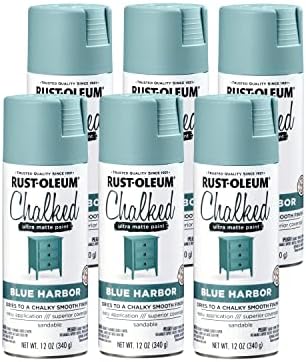 Rust-Oleum Chalked All-in-One Ultra Matte Harbor Blue Spray Paint by Rust-Oleum