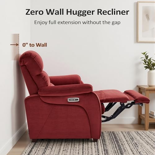 MCombo 73.8'' Zero Wall Hugger Power Recliner Sofa - Image 4