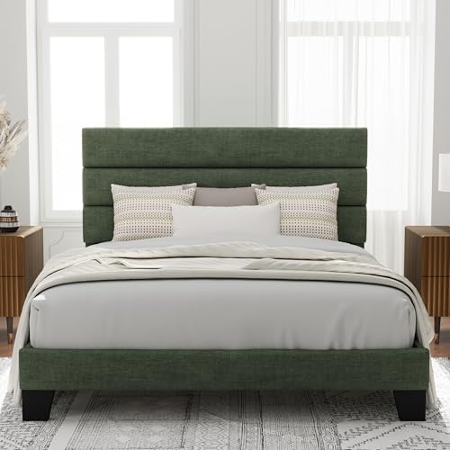 Allewie Queen Size Platform Bed Frame by Allewie