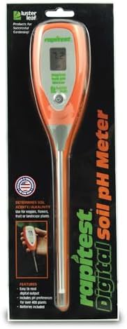 Luster Leaf Rapitest Digital Soil pH Meter. Designed and Engineered in the USA. by LusterLeaf