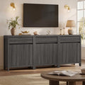 SICOTAS 87" Fluted Buffet Cabinet by SICOTAS