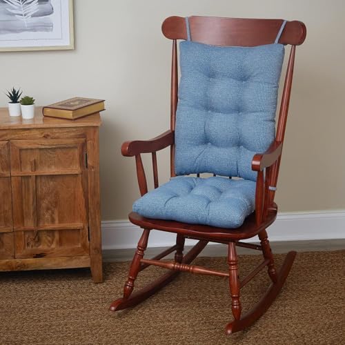 Klear Vu Omega Non-Slip Rocking Chair Cushion Set by KlearVUHomeTextiles