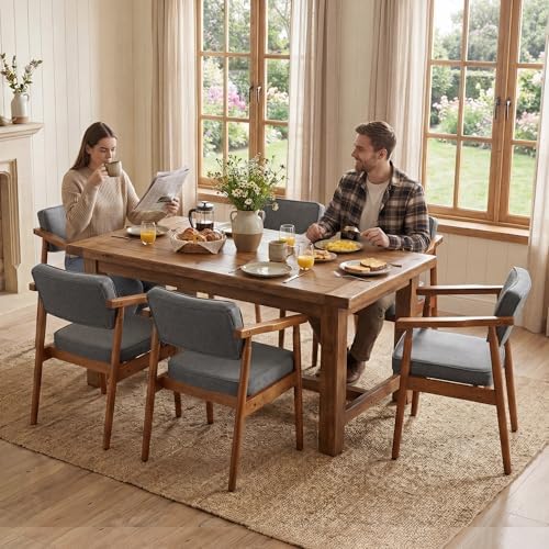 LSSPAID Dining Chairs Set of 4, Fabric Upholstered - Image 7