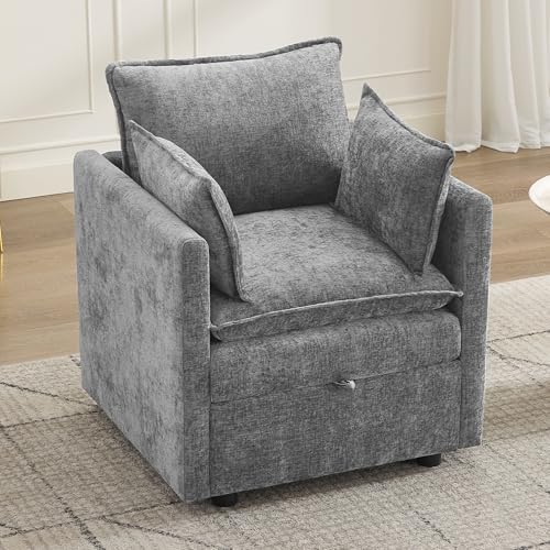 30" Cloud Modular Single Sofa Chair by Abbrevi