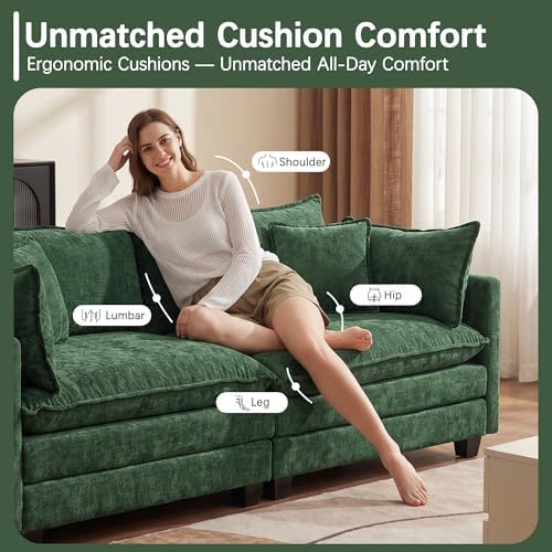 Oversized Loveseat Sofa - Image 4