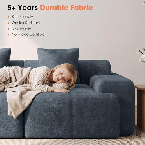 84" Modular Loveseat Couch - Image 6