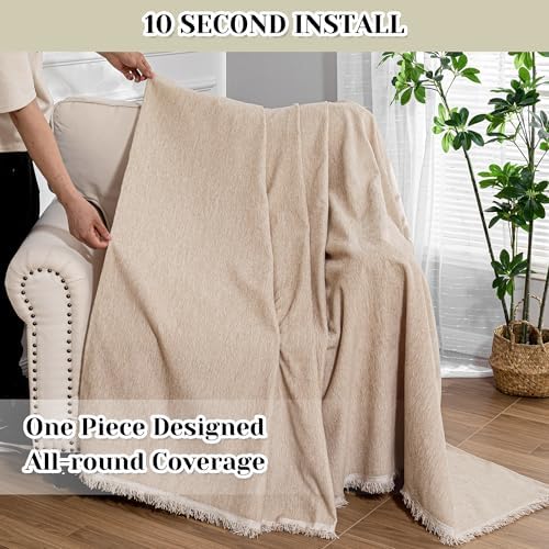 MEETSKY Sofa Covers Armchair Single Couch Cover - Image 7