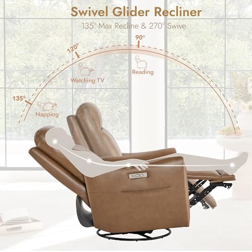 Watson & Whitely Power Recliner Chairs, Genuine Leather Saddle - Image 7