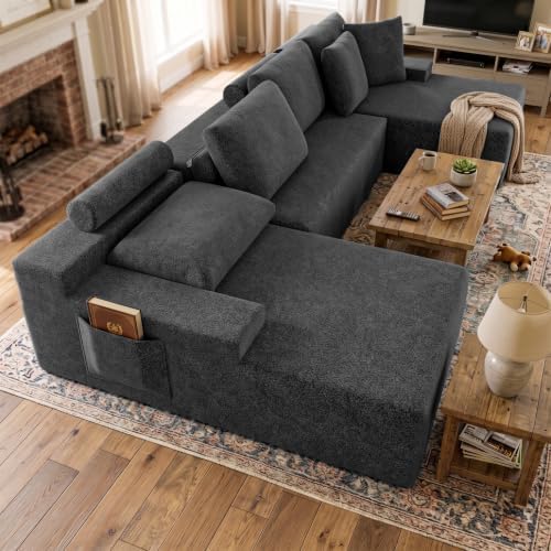 134" Boneless Couches for Living Room - Image 2