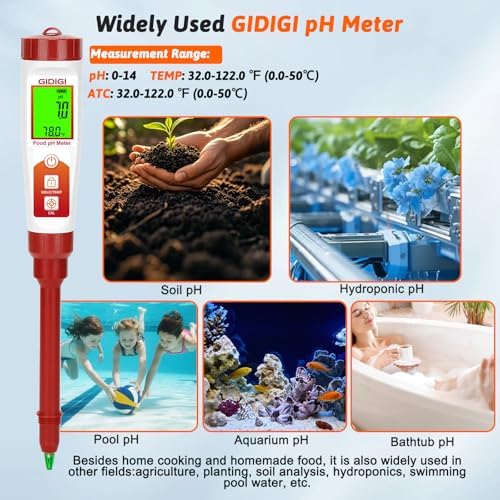 Digital pH Tester for Food, Fermentation pH Test for Sourdough Bread - Image 6