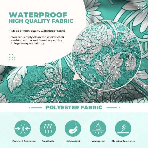 DANGHOOGY Wicker Chair Cushions - Image 4
