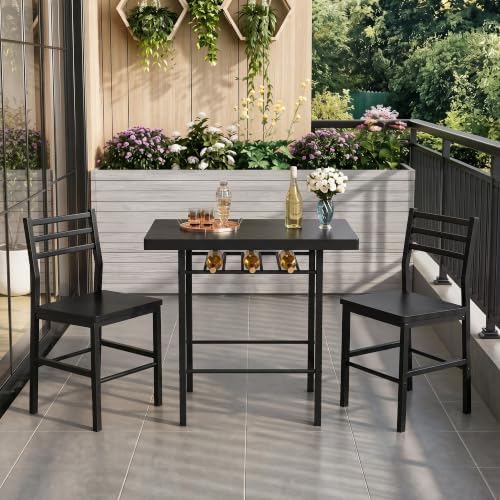 Shahoo 3-Piece Dining Table Set - Image 4