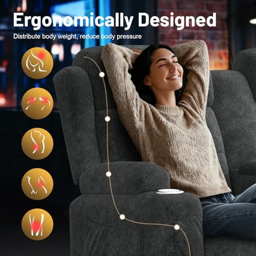 RV Loveseat Recliner Sofa, Home Theater Seating - Image 5