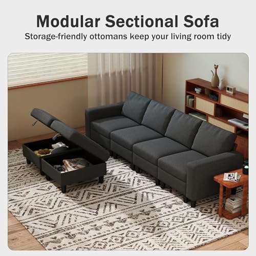 110" Modular Sectional Sofa - Image 5