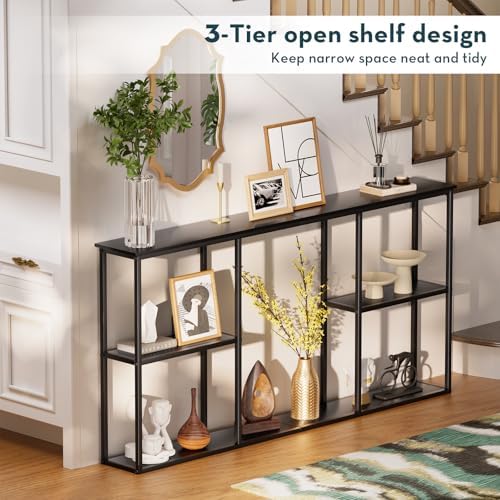 WOHOMO 63 in Entryway Table Modern Sofa Table - Image 4