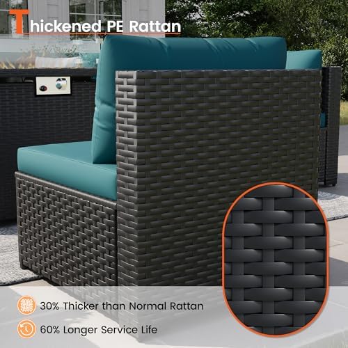 8 Piece Patio Furniture Set - Image 5