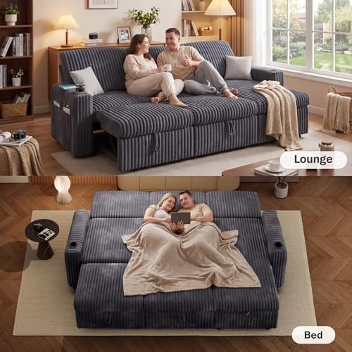 Vipbear 101" Sectional Sleeper Sofa - Image 6