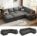106'' Modular Sectional Sofa by Unknown