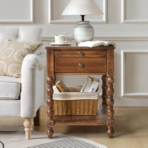 HULALA HOME Spindle End Table - Image 3