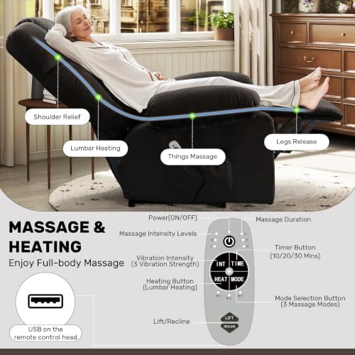 Power Lift Recliner Chair for Elderly - Image 3