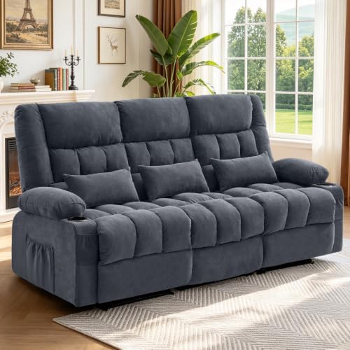 BOSMILLER Recliner 3-Seat Sofa by Bosmiller
