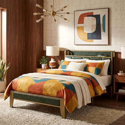 LIKIMIO XL Twin Bed Frame with Storage Headboard & Charging Station - Image 3